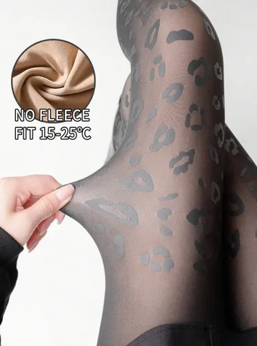 Medias Veladas Térmicas Translucidas 220gr Efecto Piel