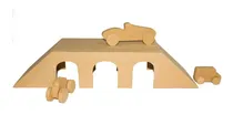 Comprar Rampa De Autos Madera Niños Jugar Pintar Divertirse Mdf