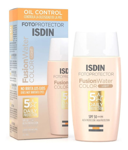 Isdin Fotoprotector 50 Fusion Water Color Light Oil Control