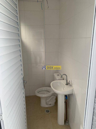 Imagem 12 de 18 de Cobertura Com 2 Dormitórios À Venda, 109 M² Por R$ 370.525,00 - Vila Pires - Santo André/sp - Co0085