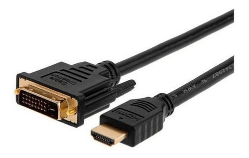 Cabo Hdmi Para Dvi Com 7,00 Metros 