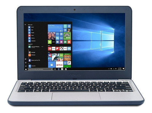 Laptop Asus Vivobook W202 Intel Celeron 4gb 64gb Dark Blue