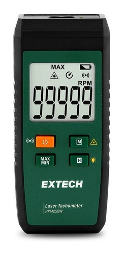 Tacómetro Láser Con Conectividad A Exview Extech Rpm250w