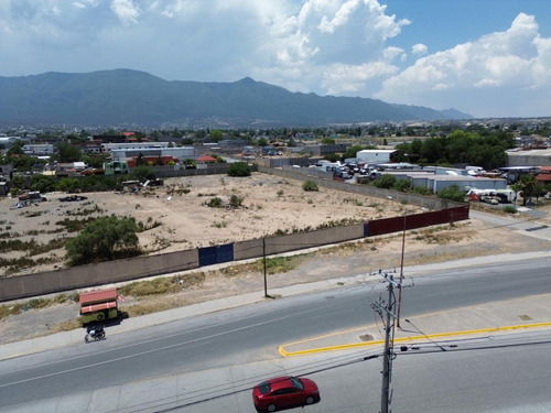 Renta De Terreno Comercial En Saltillo, Coahuila. En Ave. Manuel Perez Treviño (fray Landín) Agua Potable, Red De Drenaje Y Alcantarillado, Red De Electrificación, Alumbrado Público