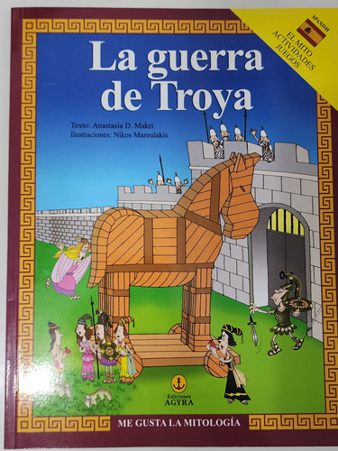 Libro De Mitología Griega Para Chicos 'la Guerra De Troya'