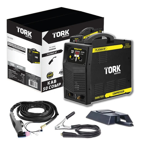 Plasma Cut 50a Com Compressor Embutido 220v Super Tork 