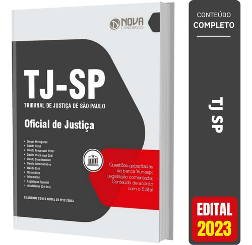 Apostila Concurso Tj Sp - Oficial De Justiça Do Tj Sp