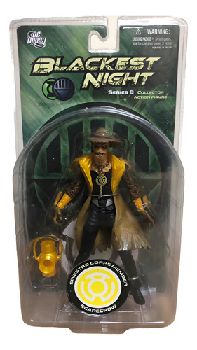 Sinestro Corps Scarecrow Blackest Night Series 8 Dc Direct