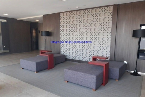 Imagem 2 de 12 de Apartamento Studio 32m², 01 Dormitório, 01 Banheiro E 01 Vaga Na Garagem. Condomínio Com Portaria, Segurança 24hrs, Piscina, Lavanderia Coletiva, - 22031004 - 70676657