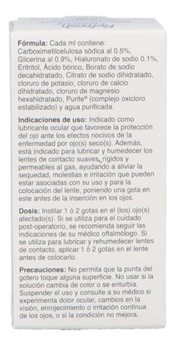 Refresh Fusion Solución Oftálmica Frasco Gotero Con 15 Ml