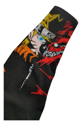Calcetin Calceta Divertida Naruto Akatsuki Cloud Anime Tin L