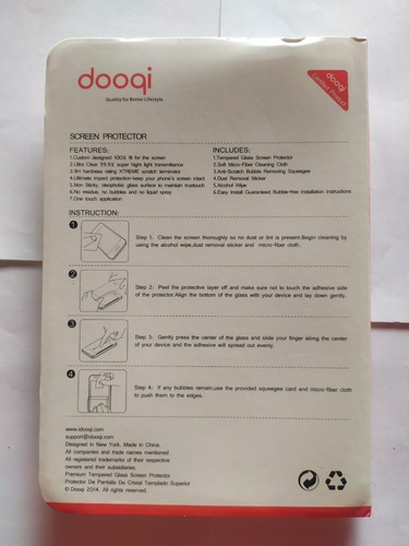 Protector De Pantalla De Vidrio Templado Tablet 8 Pulgadas