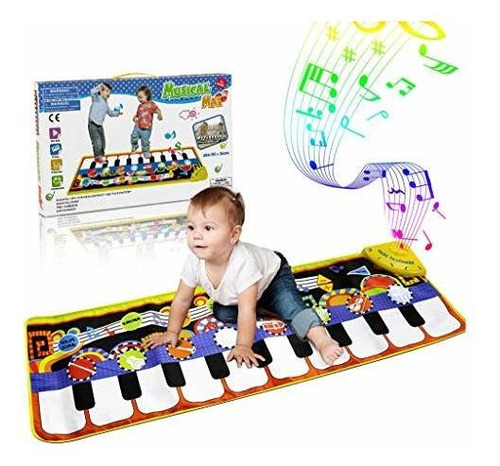 Piano Mat Musical Para Bebés Con 25 Sonidos