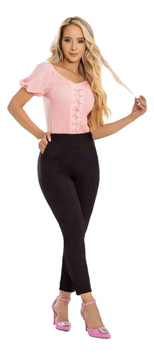 Blusa Elegante De Moda Para Dama Crop Top Blusa 434 Ka