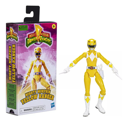 Mighty Morphin Power Rangers 30th Anniversary Yellow Ranger Hasbro