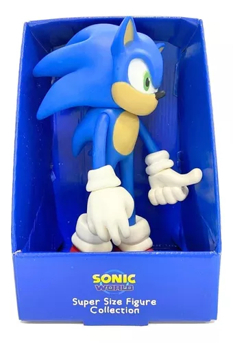 Boneco Sonic 26cm Filme 2022 Articulado Coleção