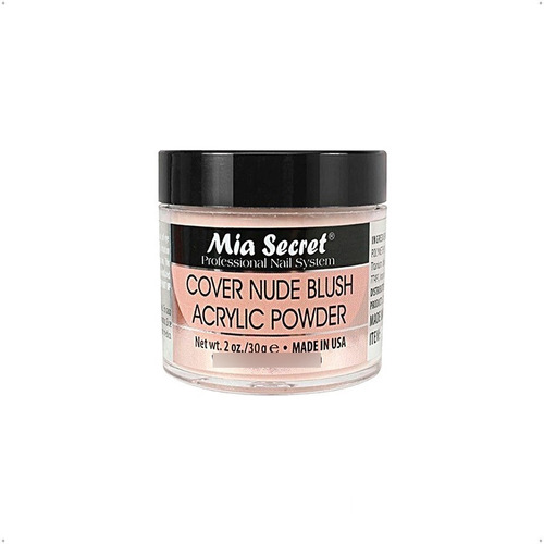 Mia Secret Polvo Acrílico Cover Nude B (30g) Uñas Esculpidas Color Cover Nude Blush