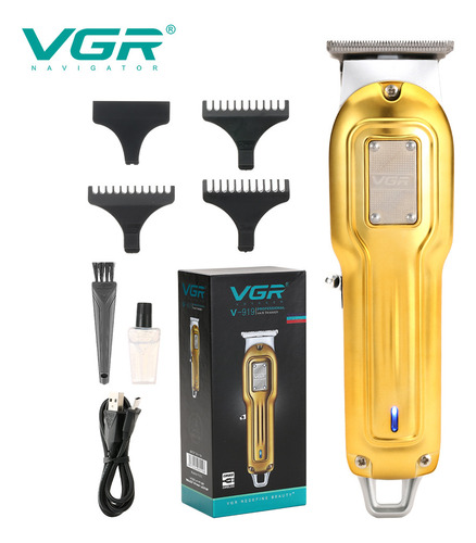 Máquina Corta Pelo Vgr - 919, Afeitadora, Patillera, Barbero