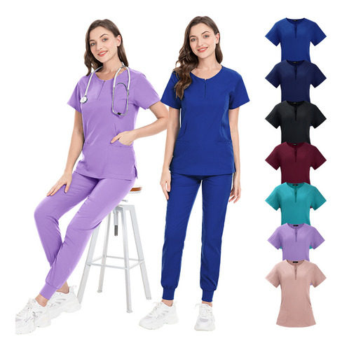 Y1 U Bárbara Pijama Quirúrgica Scrub Jogger Uniforme