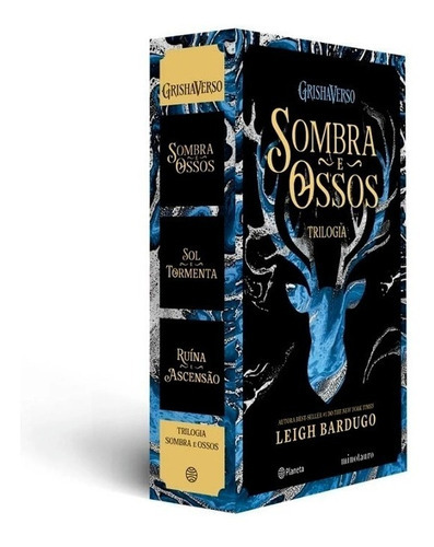 Box Trilogia Sombra E Ossos Com 03 Livros (acompanha 3 Pôsteres + Ecobag