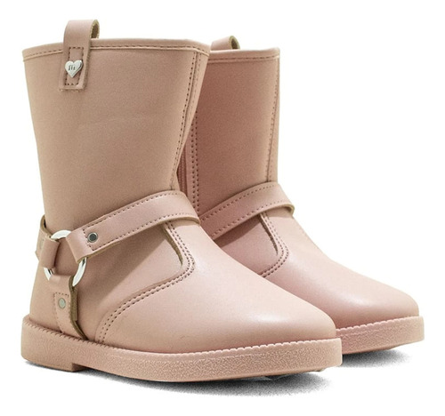 Bota Molekinha Niñas Botita Botineta Bebe Liviana 20 Al 25