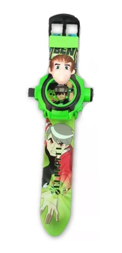 Kit 3 Ben 10 Relógio Omnitrix, Lançador De Discos E Projetor