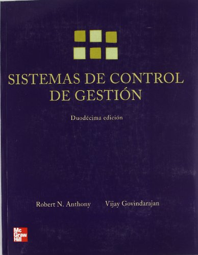 Libro Sistemas De Control De Gestión De Robert N Anthony Ed: