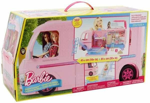 Barbie Camper De Lujo Color Rosa