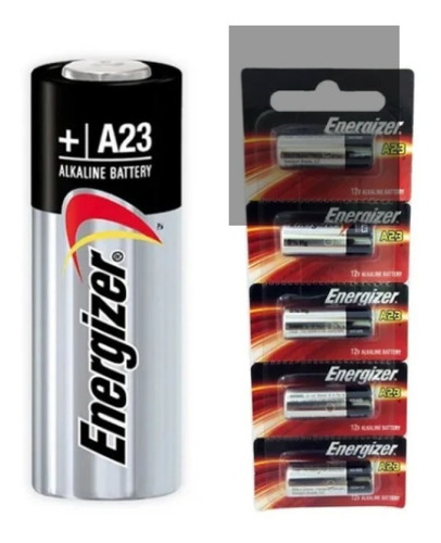 Pila Bateria 12v A23 / 23a Energizer Blister X 5 Un. Control