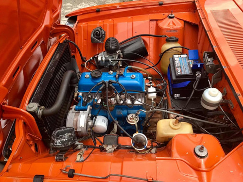Ford Corcel Luxo 4 Portas Placa Preta 1974