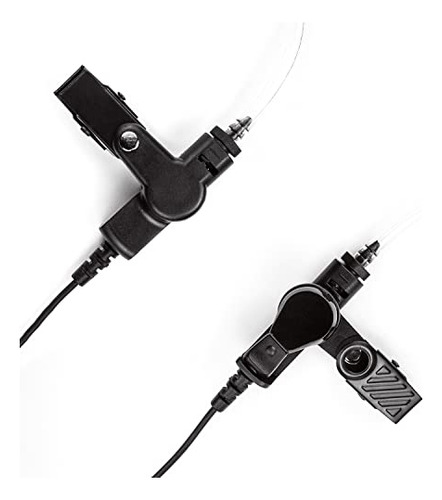 Auricular Con Tubo Acústico Encubierto Con Micrófono Para