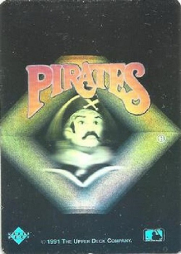 Mlb Piratas De Pittsburgh Holograma - Upper Deck 1991