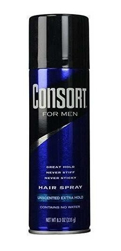 Aerosoles - Consort For Men Hair Spray Unscented Extra Hold 
