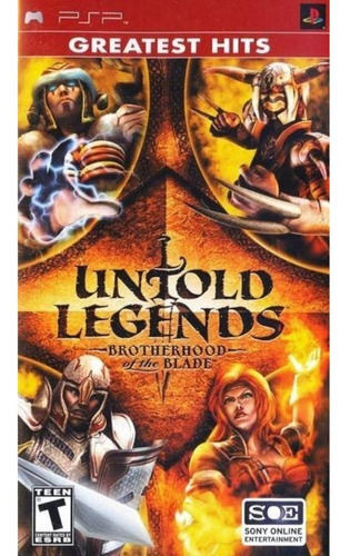 Untold Legends Brotherhood Of The Blade Psp