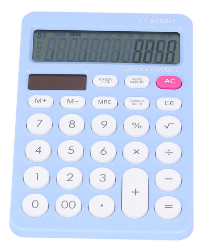 Calculadora Portátil, Batería Solar, Fuente De Alimentación