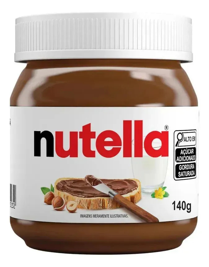 Nutella Creme de Avelã orig 140g