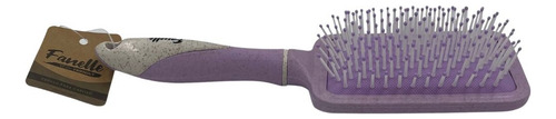 Cepillo Para Cabello Fanelle Rectangular Ecofriendly 6 Pieza