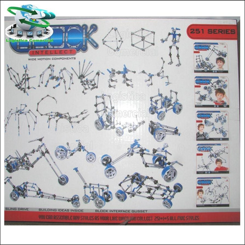 Imagen 3 de 9 de Juego Avion Armable Juguetes Entretenimiento 176 Piezas
