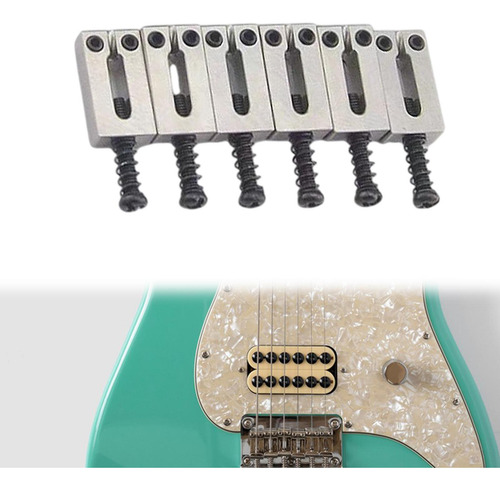 6 Piezas De Sillines Para Puente De Guitarra, 10,8 Mm B