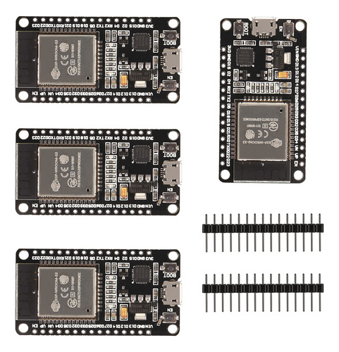 Placa De Desarrollo Wifi Dorhea 4pcs Esp32 Esp-32s Sin