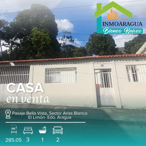 Casa En Venta/ Sector Arias Blanco, El Limón/ Yp1390