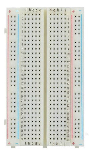 Kit Protoboard 400 Puntos + Cables Dupont Macho Macho 10cm