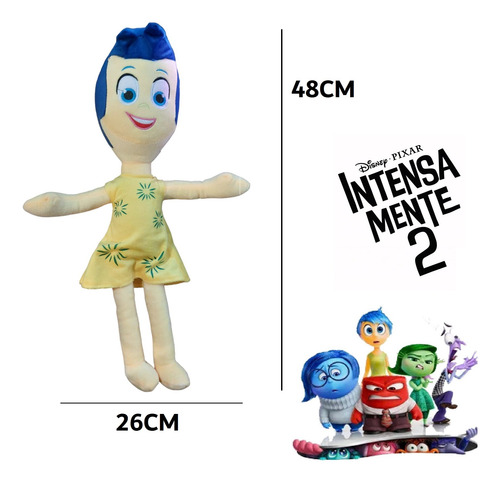 Peluche Intensamente 2 Alegria