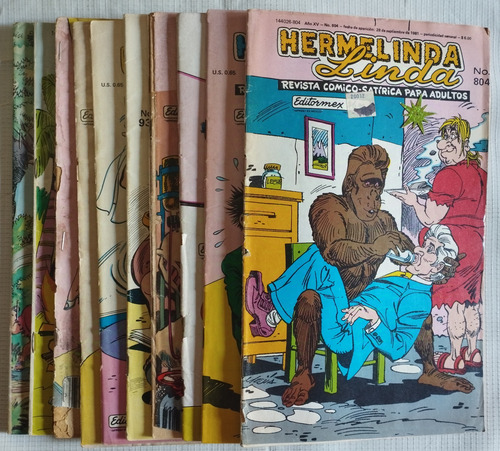 Hermelinda Linda 10 Volumenes Revista P (Usado)