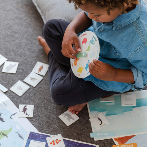Diset, Aprendo En Positivo-los Animales, Juego Educativo A Partir De Los 3 Años
