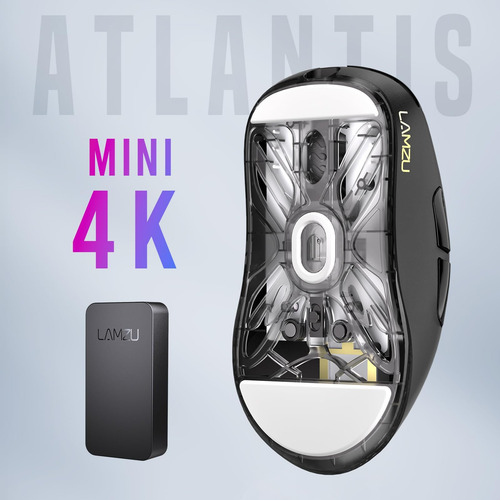 Lamzu Atlantis Mini 4k Ratón Inalámbrico De Juegos Inalámbri