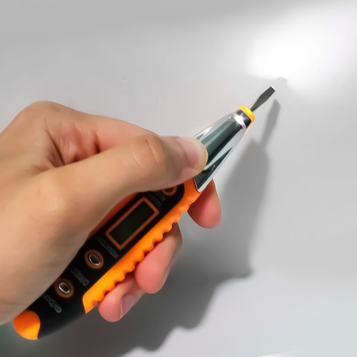 Caneta Detector De Tensão Lanterna 12a - 250v Teste Digital