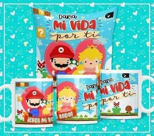 Imagen 10 de 10 de Plantillas Sublimar Cojines Tazas / Dia Amor San Valentin