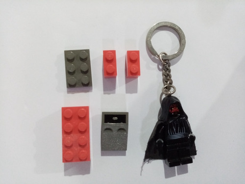 Star Wars Lego Loose Darth Maul Llavero 16 Piezas (Usado)