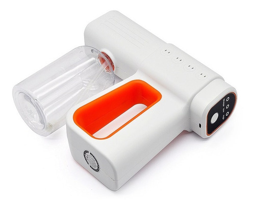 Imagen 2 de 10 de Pistola Sanitizante Desinfectante Spray Recargable Luz Uv